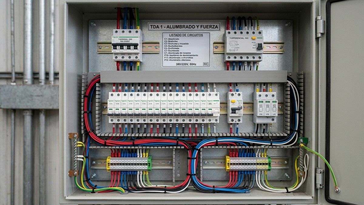 Tableros de distribución y protecciones eléctricas en Vitacura Santiago