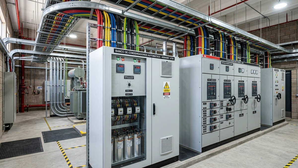 Reingeniería eléctrica y salas de bombas Providencia Santiago